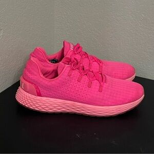 Nobull Allday Ripstop Runner Neon Pink Gym Shoes Women’s Size 8.5